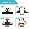 thumbnail image 5 of Aofit Back Brace Posture Corrector for Women and Men Back Lumbar Support Shoulder Posture Support for Improve Posture Provide and Back Pain Relief, 5 of 6
