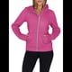 thumbnail image 2 of Sudaderas con Capucha y Cremallera para Mujer, Chaquetas de Forro , Sudaderas de Gran Tamaño, Conjuntos de Moda de Otoño, Suéteres, Ropa de Invierno. Rosa Roja XL, 2 of 9