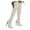 White, variant on Over the Knee Boots for Women with Heel Suede Thigh High Boots Stretch S`exy Pointed Toe Stiletto Long Boot Shoes