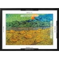 thumbnail image 5 of Art.com Rising Moon Art Print by Vincent van Gogh, Black Frame Wall Art, 23" x 17", 5 of 5