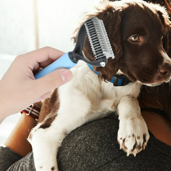 Herramienta de aseo para mascotas, peine para nudos de pelo de mascotas, peine para perros y gatos, creado magistralmente