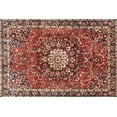 thumbnail image 1 of Ahgly Company Indoor Rectangle Traditional Orange Salmon Pink Medallion Area Rugs, 2' x 3', 1 of 6