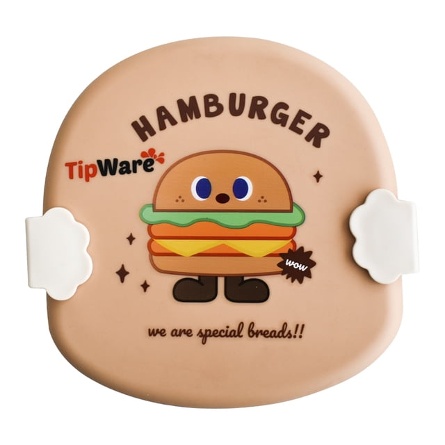 Tipware – Toper Hamburguesa – Topper en color café S 280 g (Plástico).