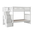 thumbnail image 1 of Lit Superposé Columbia avec Escalier, Simple sur Simple, Multicolore, 1 of 5