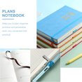thumbnail image 3 of Shisuyan Bloc-Notes d'Agenda Plans d'Impression en Anglais Carnet de Planification Carnet A5 pour Étudiants, 3 of 9