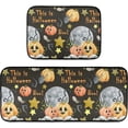 thumbnail image 7 of Pumpkin Full Moon Kitchen Rugs 2 Pieces, Halloween Stars Floor Mat Room Area Rug Washable Carpet Perfect for Living Room Bedroom Entryway, 7 of 7