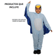 thumbnail image 4 of Disfraz de Primavera Pájaro Azul Unisex Niño Talla 4 a 6 años, 4 of 8