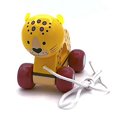 thumbnail image 4 of Orange Tree Toys: Pull Along: Leopardo - Juguete de madera, colorido personaje con ruedas, empujar y tirar, fomenta los primeros pasos, certificado FSC, niños pequeños y mayores de 1 año, 4 of 5
