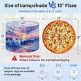 thumbnail image 2 of Linen Drum Lampshades Sunset Wall Art Ocean Sunset Skyline Seascape Pictures Ocean Waves 13"x13"x10" Light Shade for Table Lamps Floor Lamp Shades Lampshade Replacement Assembly Required, 2 of 8