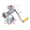 thumbnail image 3 of Miumaeov Heavy Duty Meat Grinder Mincer Stuffer Manual Hand Crank Sausage Filler Kitchen Sauce Maker Machine Aluminum Alloy, 3 of 22