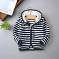 thumbnail image 4 of aidice Baby Fleece Hoodie Boys Girls Zipper up Winter Warm Toddler Jackets Casual Soft Comfy Infant Outerwear, 4 of 4