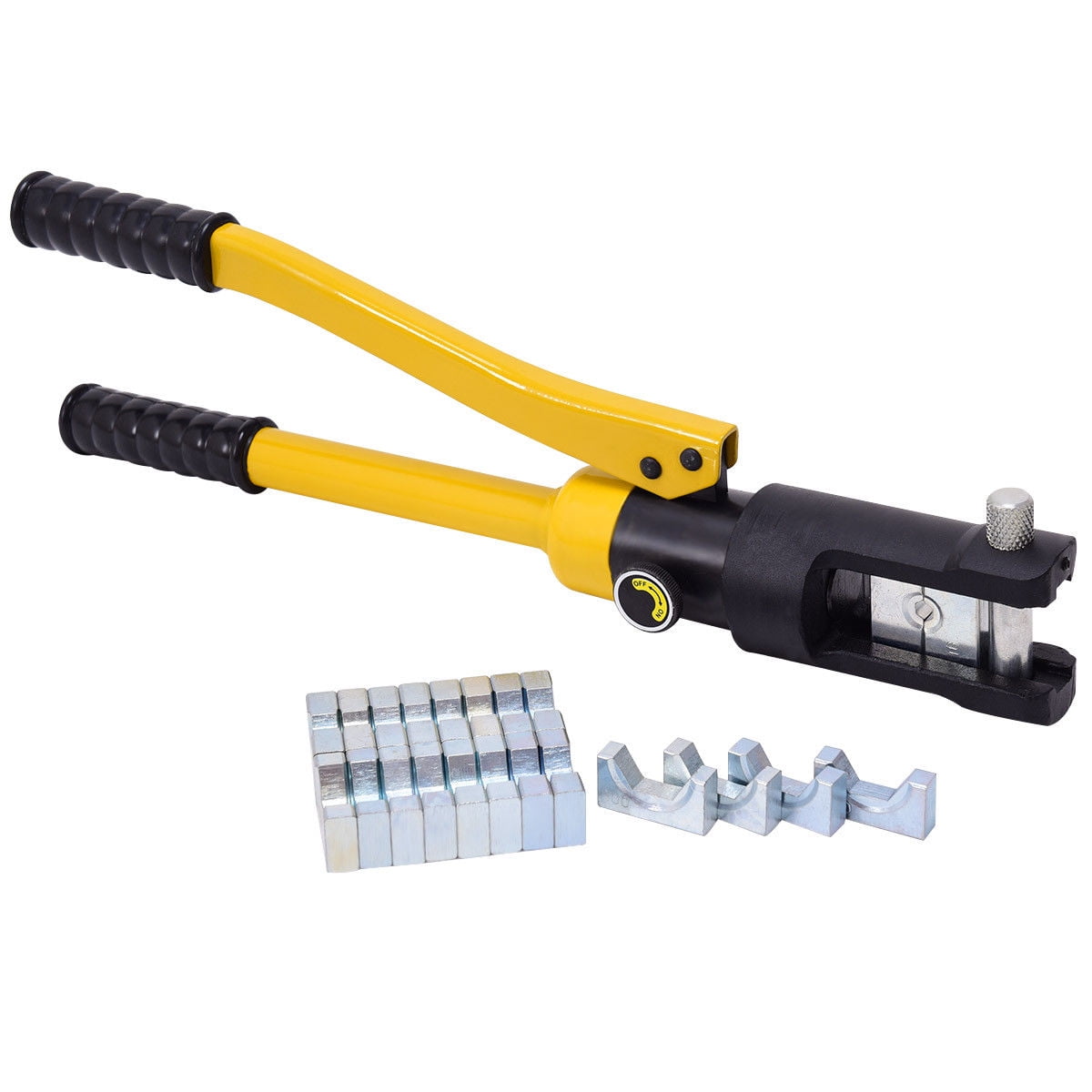 16 Ton Hydraulic Wire Terminal Crimper Battery Cable Lug Crimping Tool