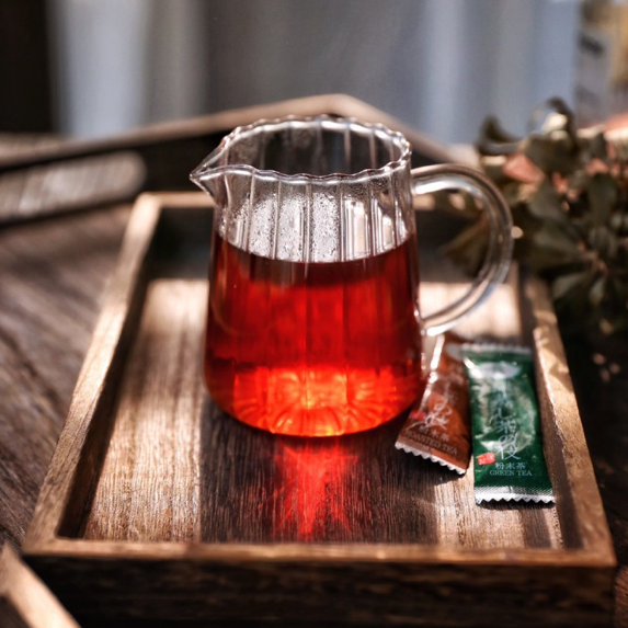 Glass Coffee Mug with Convenient Handle Tea Glasses for Hot/Cold Beverages Thermal Shock Resistant Tempered Glass Mugs for Cappuccino Latte Espresso