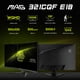 thumbnail image 2 of Monitor Gamer Curvo 32" MAG 32CQF E18 0.05ms 180Hz Rapid VA Wide QHD HDMI DisplayPort AMD FreeSync negro, 2 of 5
