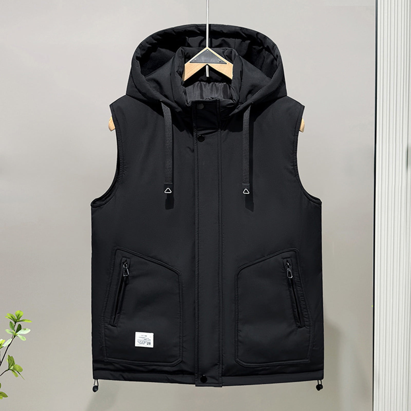 ZACPNCV Mens Lightweight Softshell Vest Windproof Sleeveless