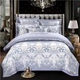 thumbnail image 1 of 4 Pcs Draps de Luxe Queen King en Coton Housse de Couette Coton, 1 of 7