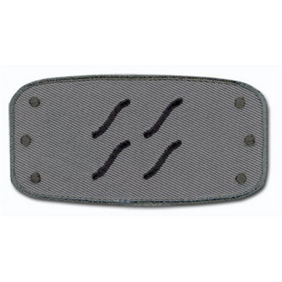 Naruto Mist Village Metal Sign Patch