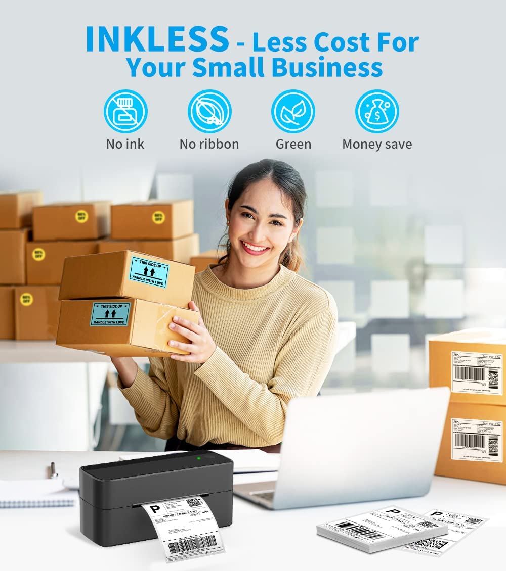 Buy Thermal Label Printer, Phomemo Shipping Label Printer, Thermal