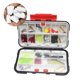 thumbnail image 5 of Caja de herramientas de pesca impermeable, organizador portátil de aparejos, caja de accesorios para cebos, verde militar mediano, 5 of 5