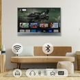 thumbnail image 4 of SYLVOX Téléviseur pour VR de 32 Pouces, Téléviseur Intelligent Google 1080P avec Syntoniseur ATSC, Prise en Charge du Téléchargement d'Applis, Télécommande Vocale, Wi-Fi, Bluetooth, Alimentation CA/CC, Téléviseur 12 Volts pour VR, Caravane, Autocaravane, Bateau et Maison (Série de Véhicules), 4 of 12