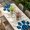 Off White Blue, variant on Cats Pawprints Table Cloths for 8 Foot Rectangle Tables, Yellow Black Buffalo Plaid Pets Paw Patio Waterproof Elastic Fitted Tablecloths, Washable Rectangular Table Cover for Camping