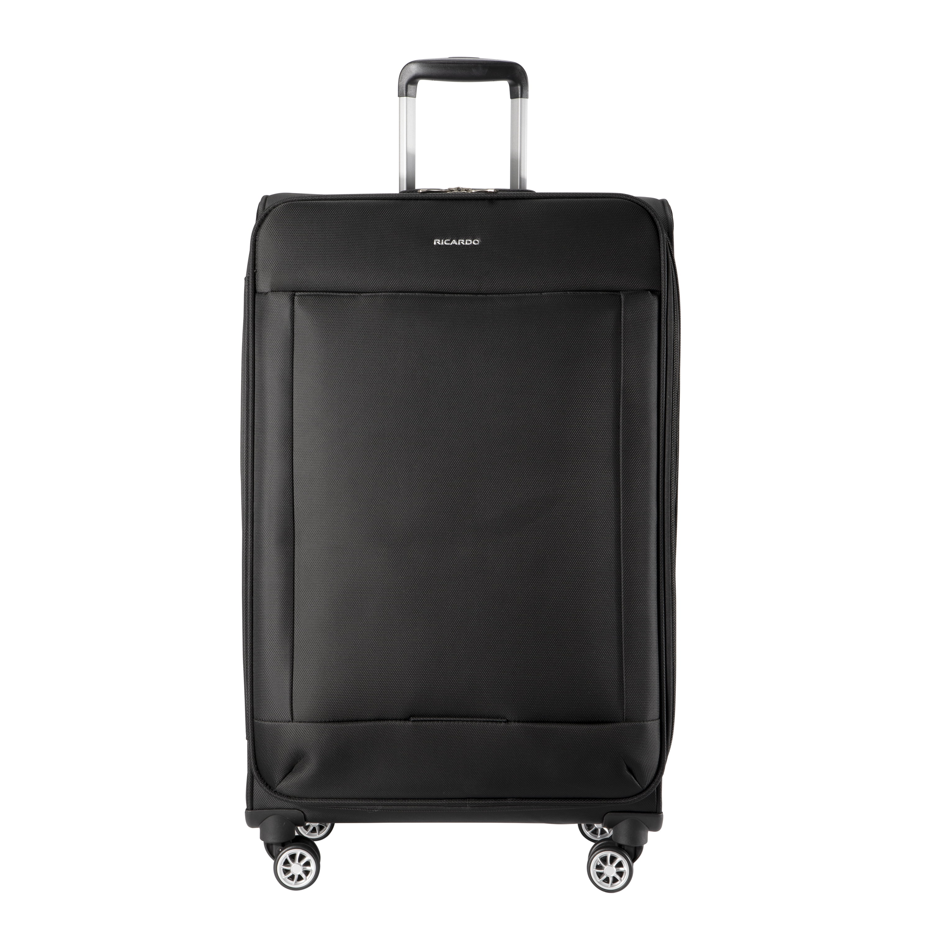 Ricardo Beverly Hills Solvang 2.0 Softside 28" Expandable Checked Spinner Luggage, Adult, Black
