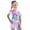 Pink, variant on RUTAYY Girl Swimsuits Summer Short Sleeve Cartoon Prints Swimwear Beach Swimsuit Bikini Water Sport Swimsuit , Pink, 4-5 Years