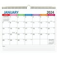 thumbnail image 1 of Calendrier Mural Calendrier Mensuel Anglais Calendrier Mural pour Usage Quotidien, 1 of 1