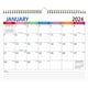 thumbnail image 1 of Calendario de pared mensual Calendario de planificación de vacaciones Calendario diario en inglés para oficina, 1 of 4