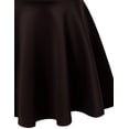 thumbnail image 3 of MBJ Womens Basic Versatile Strechy Flare Skater Skirt, 3 of 4