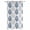 Blue, variant on Navy Blue Grey Leaves Outdoor Curtains for Patio Waterproof,Windproof Privacy Curtains with Weighted Bottom,Summer Tropical Plant Aesthetics Outside Drapes for Picnic Garage Yard 54"x95" 1 Panel