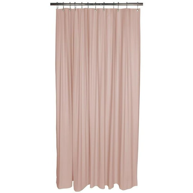 Bath Bliss 5234-48 Heavy Grommet Shower Liner, Pink