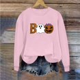 thumbnail image 6 of Enjoytime Halloween Sweatshirts for Women Funny Printed Crew Neck Long Sleeve Tops Fall Fashion Casual Spooky Season Sweatshirt, 6 of 6