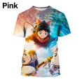 thumbnail image 1 of Camiseta De Manga Corta Con Estampado 3d casual inuyasha Para Hombres, 1 of 4
