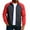 A Red, variant on Men's Lightweight Jackets Windbreaker Water Resistant Solid Color Casual Zip Up Coat for Fall Spring Outdoor Golf Work Commute