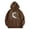 Brown, variant on TIANZEN Ladies Fall/Winter Casual Loose Moon Print Hoodie Sweatshirts for Women Long Sleeve
