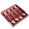 thumbnail image 4 of 1 Set Christmas Creative Stainless Steel Tableware Dessert Spoon Coffee Spoon, 4 of 9