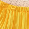 thumbnail image 5 of TOWED22 Toddler Infant Adorable Summer Clothes 2 Piece Tank Top Sleeveless Tee and Shorts Sweet Sets Lovely(Yellow,6-7 Y), 5 of 7