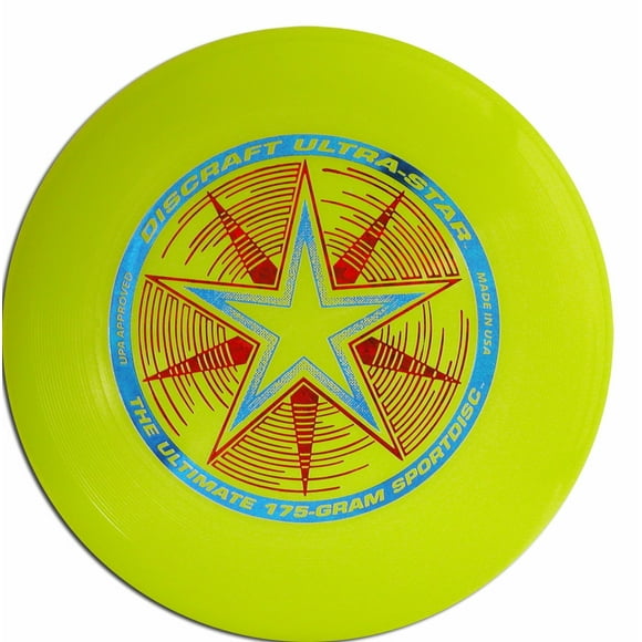 Discraft Ultrastar Sportdisc 175g Stock Ultimate Frisbee Sport Flying Disc Bright Yellow