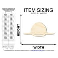 thumbnail image 2 of Unfinished State Trooper Hat Shape | DIY Craft Cutout | up to 46" DIY 36" / 3/4", 2 of 3