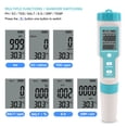 thumbnail image 1 of Salinity ,1 Pocket Water C-600 Ph Meter 7 In 1 Meter Pools Water Ph Meter Pools In 1 Pocket Quality Tester With Tester With C-600 With C-600 Ph Pocket Water Quality Burko Salinity 7, 1 of 7