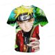thumbnail image 1 of Camiseta de dibujos animados para niños y niñas, camiseta con estampado 3D de Naruto para niños, camiseta de manga corta de verano para hombres, camiseta de moda de verano New150 heqiyong CONDUJO, 1 of 2