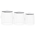 thumbnail image 2 of vidaXL Coffee Table 3 pcs Round End Table Sofa Table Living Room Furniture, 2 of 10