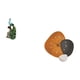 thumbnail image 5 of Figura de para escritorio, reloj de pared, estatua, estante, reloj decorativo de resina y madera, diseño creativo, adecuado para el hogar, l, 5 of 8