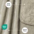 thumbnail image 4 of PetAmi Waterproof Dog Blanket For Medium Large Dogs, Pee Proof Pet Blanket for Couch Bed, Reversible Water Proof Blanket for Puppy Indoor Cat, Soft Dog Fleece Blankets Washable, 40x60 Taupe, 4 of 8