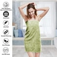 thumbnail image 5 of Lavish Touch 100% Egyptian 2 Ply Cotton 700 GSM Mosaic Pack of 24 Bath Towel - Spearmint (Green), 5 of 6