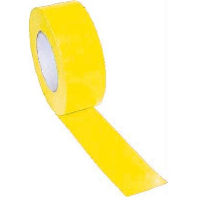 Ruban Vinyle 2 Po x 60 Verges - Jaune