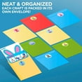 thumbnail image 2 of Learn & Climb Arts and Crafts Kit for Kids Ages 3-8, Crafts for Kids Art Set to Create 8 Animal Crafts, Paper Cup Craft Kit with Supplies & Instructions, 2 of 7