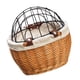 thumbnail image 1 of Soidarity Cesta de mimbre para bicicleta de alta resistencia, profesional, práctica, de gran capacidad, transportador de mascotas, cesta delantera para Ciclismo Color de registro Soidarity OD014421-01, 1 of 6