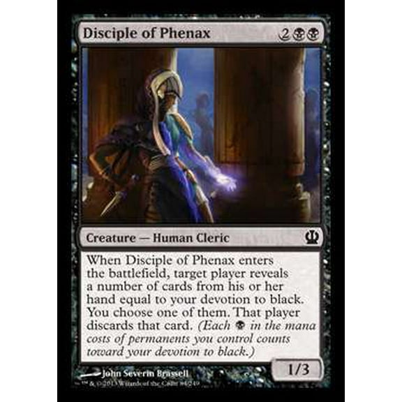 MtG Theros Common Disciple of Phenax (Foil) #84